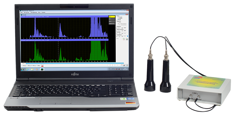 Двухканальный эхоэнцефалограф + синусограф